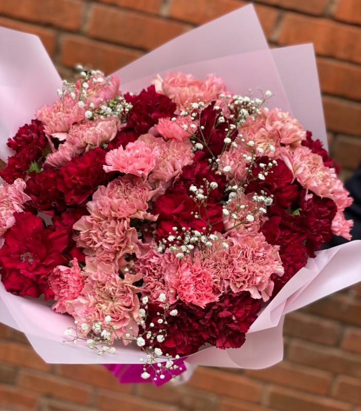 Romantic Carnation Bouquet - Test Bouquet